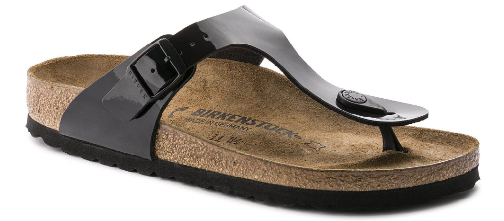 Birkenstock Gizeh — Patent Black