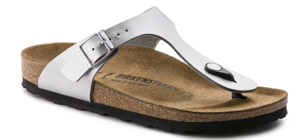 Birkenstock Gizeh — Silver