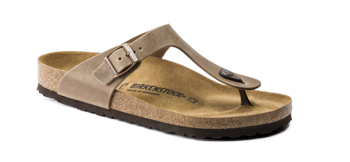 Birkenstock Gizeh — Tobacco Brown