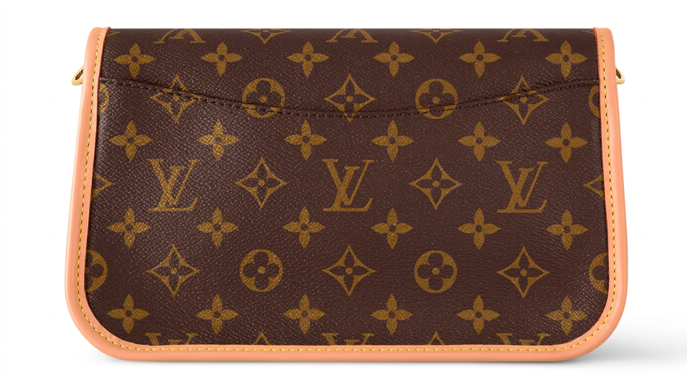 Louis Vuitton Diane monogram bag, back view
